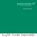 Outlet - Trapunta Primaverile Matrimoniale - 270X270 Percalle Verde Smeraldo